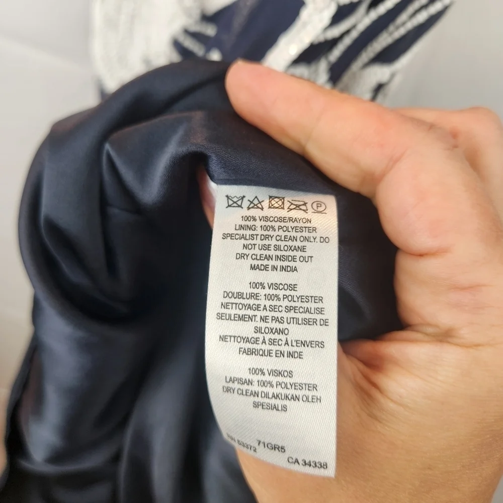 French Connection Alice Garden dress size 0 in EUC - Picture 8 of 8